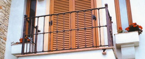 Wrought iron fence Andalusia